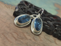 Blue Mystic Topaz Earrings